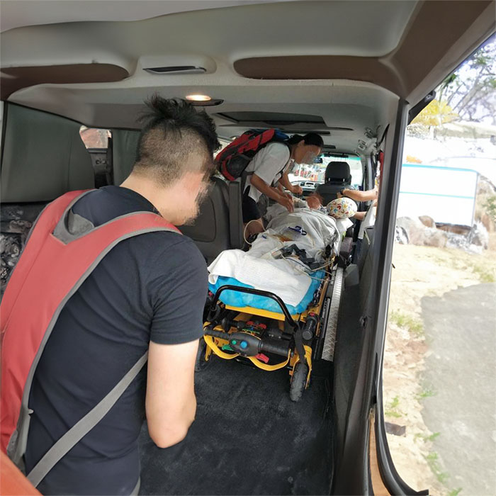 宁波出租私人救护车电话号码